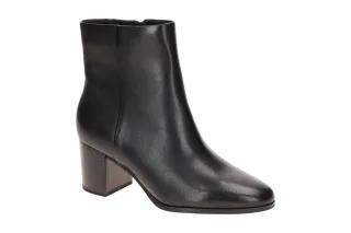 CAPRICE 25313 Damen Stiefeletten Schwarz - black Blockabsatz 6cm ANTI Shock