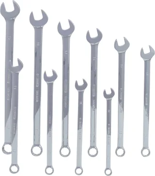 KS Tools CHROMEplus Ringmaulschlüssel-Satz, XL, 10-tlg - 519.0660