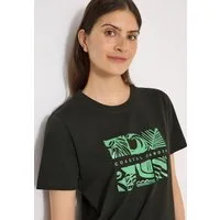 CECIL Print-Shirt aus reiner Baumwolle