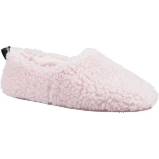 Hush Puppies Emily Kunstfell Damen Blush Hausschuhe