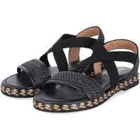 Tamaris Tamaris 1-28110-44-0A1 Damen Synthetik, Leder & Textil black Sandalette