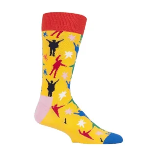 1 Pack Herren Offiziell Lizenzierte The Beatles Novelty Socken