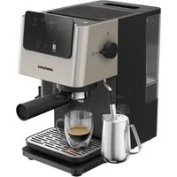 Grundig Siebträgermaschine KSM 7530, Kaffeevollautomat mit 15 Bar, Touch & GrindPro™ Mahlwerk