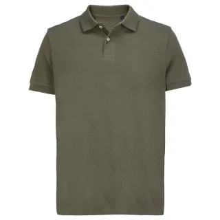 SOLS - "Pacific" Poloshirt Doppelnähte für Herren/Damen Unisex (Army-Grün)