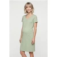 Mamalicious Umstandsnachthemd MLMIRA STAR JRS NIGHTGOWN 2F A. E. NOOS Baumwolle, enganliegend