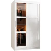 ABIKS MÖBEL Schwebetürenschrank DOME 3 Schlafzimmerschrank - mit Schiebetüren, Kleiderstange, Regalen