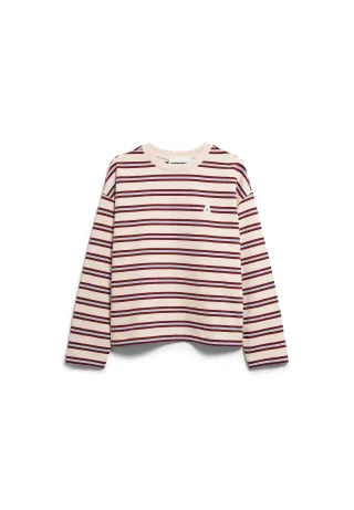 Armedangels - ICONIC Å FRANKAA BOLD undyed-velvet red-soft blue - Gr. - L