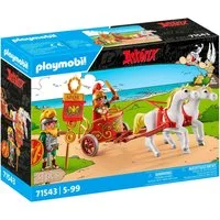 Playmobil® Römischer Streitwagen (71543), Asterix Konstruktions-Spielset, (31 St), Made in Europe