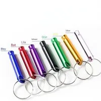 Blusmart Signalpfeife 7er-Pack Pfeifen aus Aluminiumlegierung, (Übungspfeifen, Überlebenspfeifen für Outdoor-Aktivitäten), Rettungspfeifen
