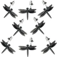 ToCi Tischtuchklammer Tischtuchklammer Tischdeckenbeschwerer 8er Set - Libelle Matt