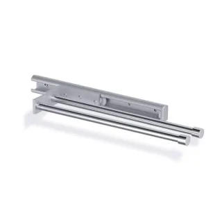Giese Handtuchhalter 91315-02 doppelt ausziehbar, 380 bis 560 mm, chrom