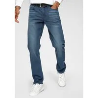 H.I.S Slim-fit-Jeans FLUSH schmale Beinform, mit Used-Effekten, niedrige Leibhöhe