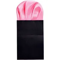 DonDon Einstecktuch DonDon Herren Einstecktuch vorgefaltet, (Packung, 1-St), vorgefaltet, mit Karton verstärkt, Seidenlook