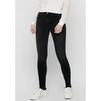 ONLY Ankle-Jeans ONLBLUSH MID SK ANK RW REA1099 NOOS mit fransigen Säumen