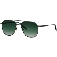 TOM TAILOR Sonnenbrille Modell 675004 Form Pilot, Logoschriftzug auf Bügel, Metallfassung