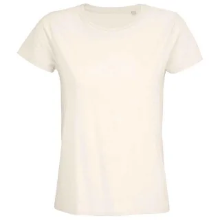 SOLS - "Pioneer" T-Shirt Baumwolle aus biologischem Anbau für Damen (Naturweiß)