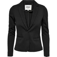 ONLY Jackenblazer 2026 8_PRESPRING schwarz,Casual,Viskose,Unifarben,Reverskragen,Lang,Regular Fit