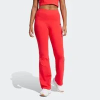 adidas Sportswear Leggings W SL SJ FLARLEG Hoher Bund, ausgestellte Beinform