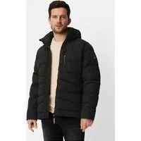 camel active Winterjacke mit abnehmbarer Kapuze Langarm