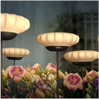 lumix LED Solarleuchte LUMIX Solar Flower Sunny, Farbwechsel, LED, Warmweiß, Kaltweiß, Farbwechsel, Solarlampe mit innenliegendem Solarpanel