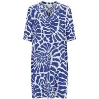 Hajo Sommerkleid Kleid V-Neck 1/2 Arm