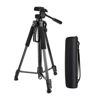 CIGMAN CAT01 Laser Tripod 1.5M Height 10kg Load 3-Way Pan Head with Quick Release Plate and Carrying Bag