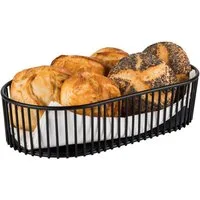 APS Brotkorb URBAN, Metall, (1-tlg), stapelbar & spülmaschinengeeignet, Länge 29 cm