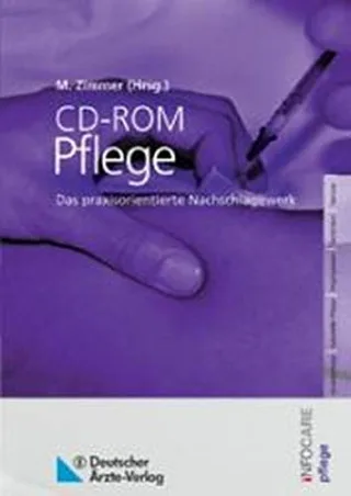 Pflege 1 CD-ROM Das praxisorientierte Nachschlagewerk