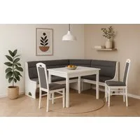 moebel-direkt-online Eckbankgruppe Caro, (Spar-Set, 4tlg. Set), Esstisch ausziehbar, Eckbank mit Stauraum