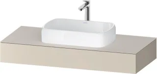 Duravit Qatego Konsole Taupe Supermatt 1200x550x170 mm - QA4802083830000 QA4802083830000