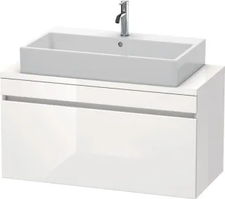 Duravit DuraStyle Konsolenwaschtischunterbau wandhängend Weiß Hochglanz 1000x478x512 mm - DS53040222 DS530402222