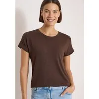 CECIL T-Shirt in Unifarbe