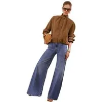 Friends Like These Blouson Friends Like These Leichte Jacke mit Ballonsaum (1-St)