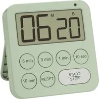 TFA Dostmann Eieruhr TFA Dostmann Digitaler Timer und Stoppuhr Timer Grün digital