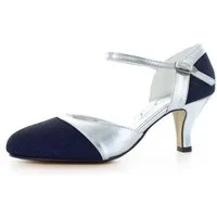 White Lady 701 bequeme Glitter Slingpumps Slingpumps