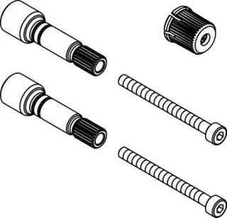 Hansgrohe Griffadapter Ab- und Umstellventil , 95252000 95252000