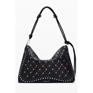 Gewebte Veredelte Handtasche