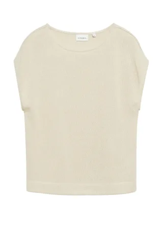 comma - Sweatshirt beige - Gr. - 44