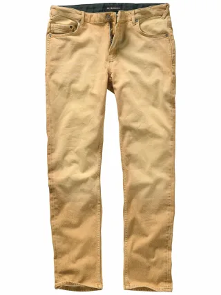 Mey & Edlich Herren Helle-Freude-Jeans Beige 99 % Baumwolle (bio), 1 % Elasthan