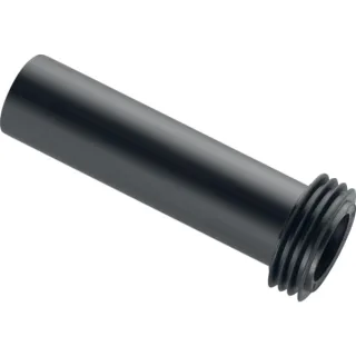 Geberit Spülbogenverlängerung mit Manschette: d=45mm, L=40cm, schwarz, 152436161 152436161
