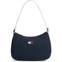 Tommy Jeans Schultertasche TJW ESS DAILY SHOULDER BAG, Damen Umhängetasche, Handtasche, Tragetasche mit Logo-Aufnäher