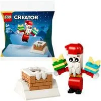 30692 Creator Der Weihnachtsmann im Schornstein, Konstruktionsspielzeug Polybag