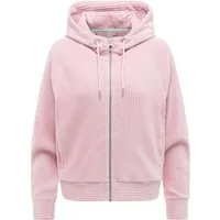 Ragwear Sweatjacke Corduly Cordy Freizeitjacke Zip-Hoodie aus weichem Kord in Samt-Haptik