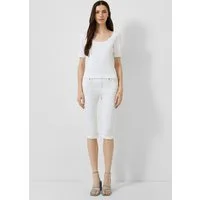 QS Caprihose Jeans-Hose CATIE Capri-Jeans Catie / Slim Fit / Mid Rise