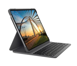 Logitech Slim Folio Pro | 920-009684 | Tastatur und Foliohülle - hintergrundbeleuchtet