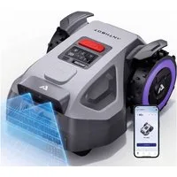 ANTHBOT Rasenmähroboter M5 Serie Ohne Begrenzungskabel mit RTK-Navigation & HDR-Dual-Vision, bis 700 m² Rasenfläche, (mit 4G-Modul, Schnitthöhe per App), Steigungen bis zu 45%, aktiver Tierschutz & KI-Hindernisvermeidung