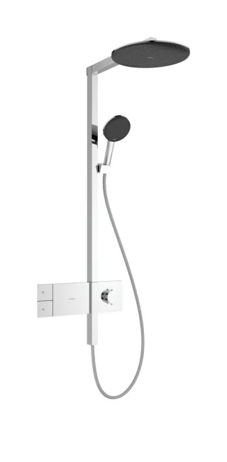 Hansgrohe Showerpipe Raindance Alive S 300 1jet EcoSmart mit Thermostat chrom, 24583000 24583000