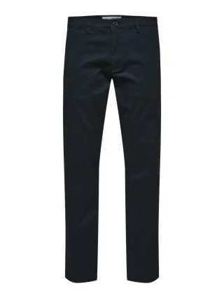 Selected - Slim Fit Flex Chino blau - Gr. - 32