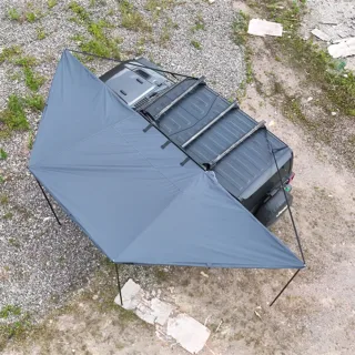 [EU Direct] APEXNOMAD Large 180 Degree Car Side Awning Freestanding 180 Camping Tent,Ultra-Light and Easy to Build, Wate
