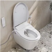 HOROW Dusch-WC-Sitz Bidet Dusch WC Aufsatz, Elektrischer Bidet Sitz mit Fernbedienung (Toilettendeckel mit Bidet)